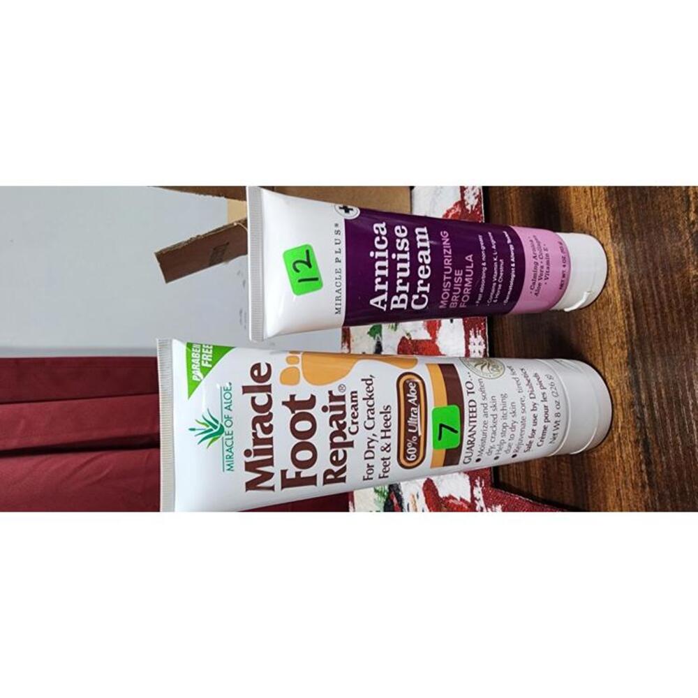Miracle Foot Repair Cream & Arnica Bruise Cream Set